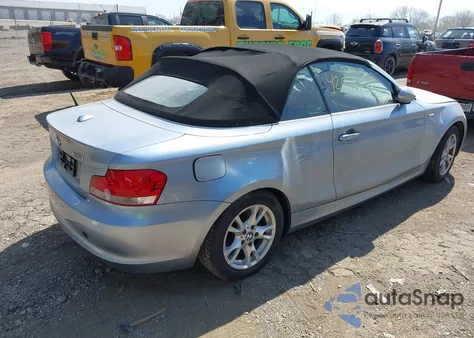 2008 BMW 128I z USA, uszkodzony, nr VIN WBAUL73558VJ74120